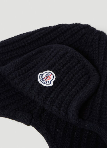 Moncler Wool Aviator Hat Black mon0254031