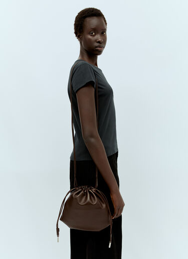 The Row Angy Shoulder Bag Brown row0256037