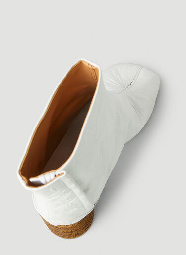 Maison Margiela Tabi Ankle Boots White mla0248029