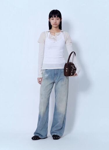 LN-CC® - Acne Studios: Ersilia Top - Beige Acne Studios Ersilia Top Beige acn0265072