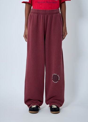 Nike x Martine Rose Logo Motif Track Pants Red nik0362102