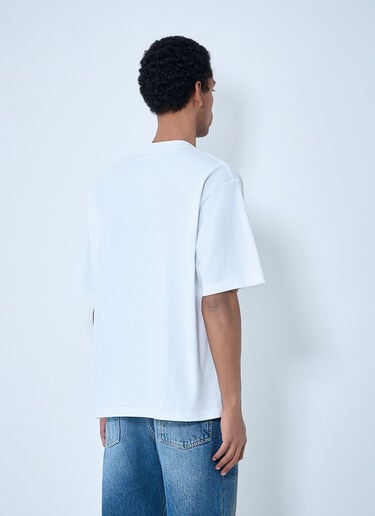 Marni Logo Motif T-Shirt White mni0163007