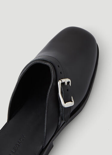 Our Legacy Camion Mules Black our0348029