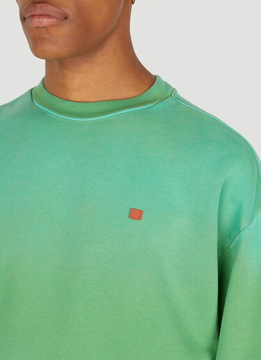 Acne Studios Gradient Dye Sweatshirt Green acn0347003