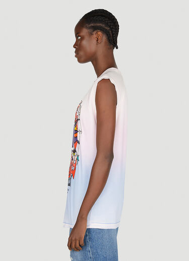 Graphic Print Tank Top Acne Studios Graphic Print Tank Top Pink acn0251045