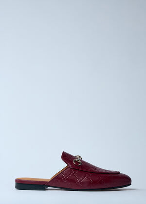 Gucci Princetown Mules Blue guc0259001