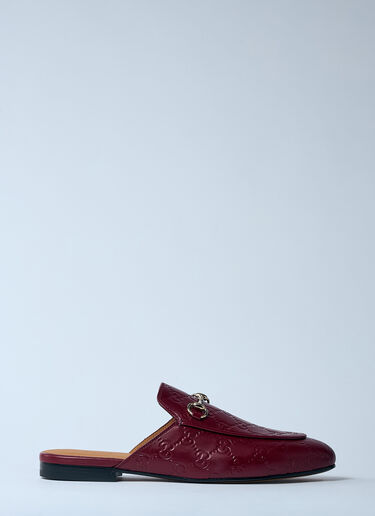 Gucci Princetown Mules Red guc0259041