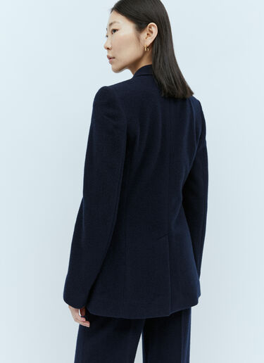 Chloé Buttonless Tailored Blazer Navy chl0255006