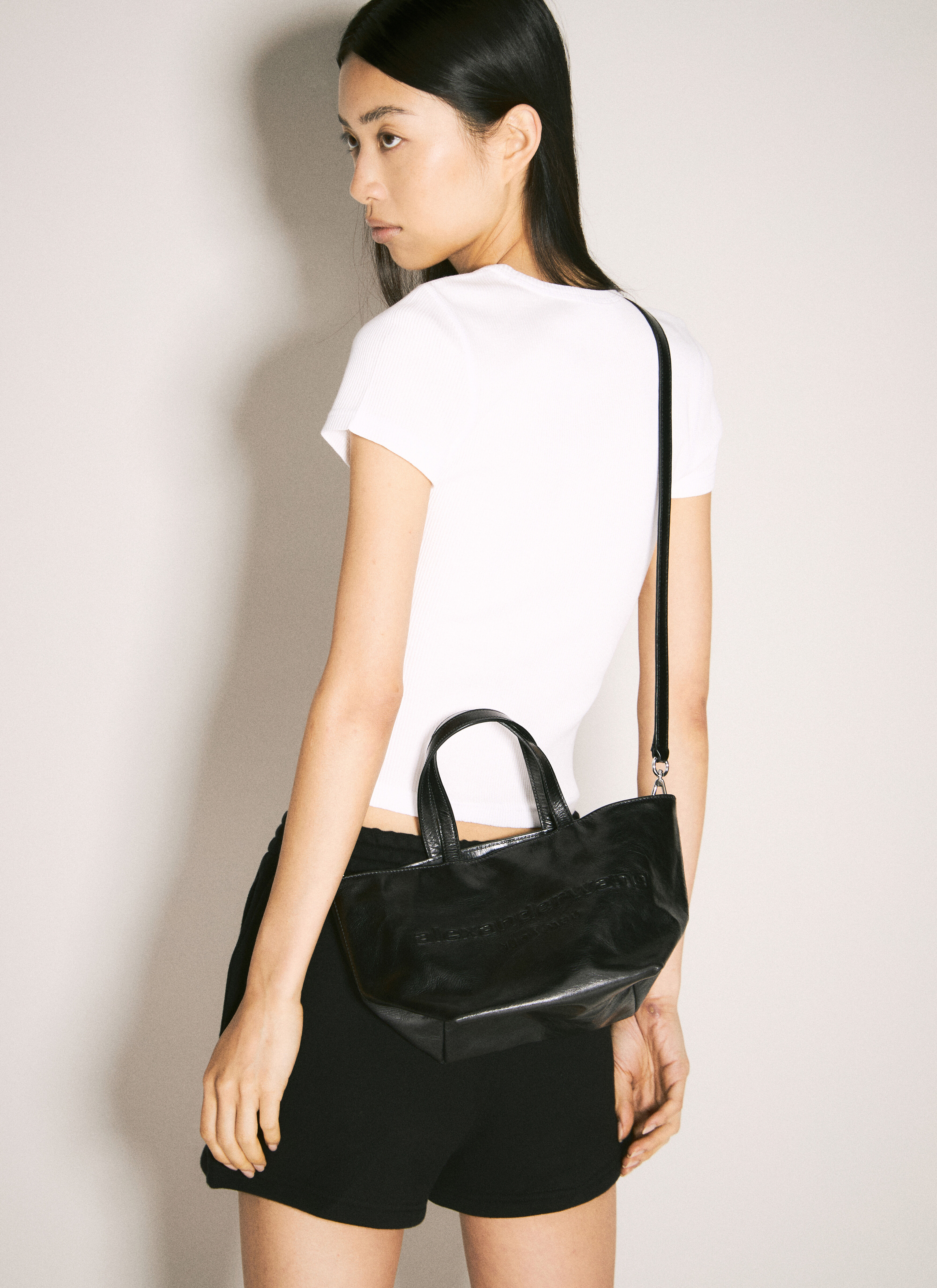 Alexander Wang Women s Punch Small Tote Bag in Black LN CC