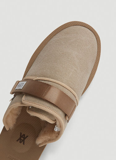 Suicoke x Daniel Arsham Zavo Mabda Slip Ons Beige sui0146002