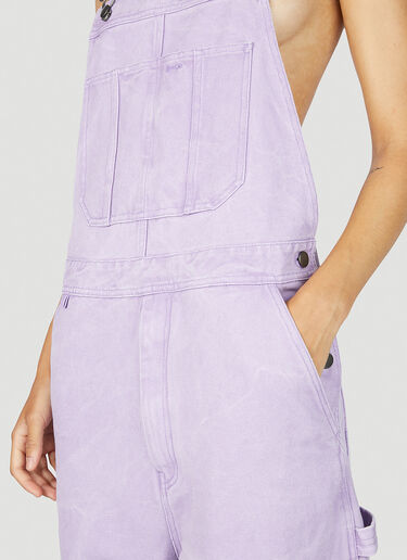 Acne Studios Canvas Cargo Overalls Lilac acn0253020