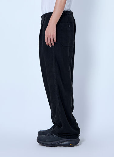 Massimo Osti Studio Pleated Straight-Leg Pants Black mao0166008