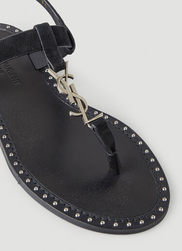 Saint Laurent 이오타 샌들 블랙 sla0249092
