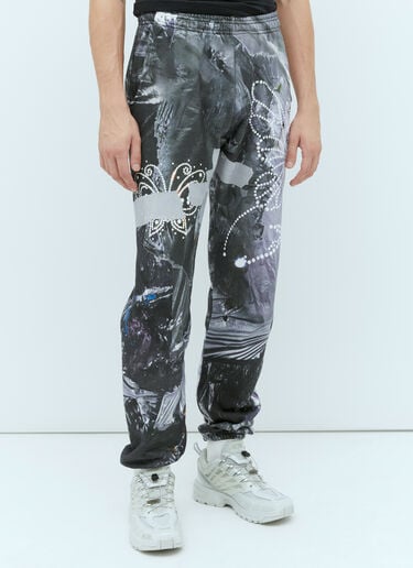 Praying Garbage Track Pants Black pry0354010