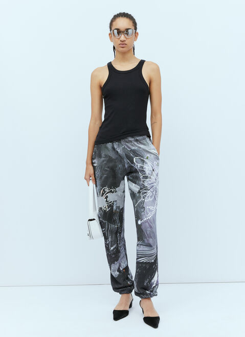 Balenciaga x adidas Garbage Track Pants Black axb0251002