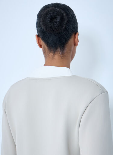 Lacoste V-Neck Knit Sweater Beige lac0264008