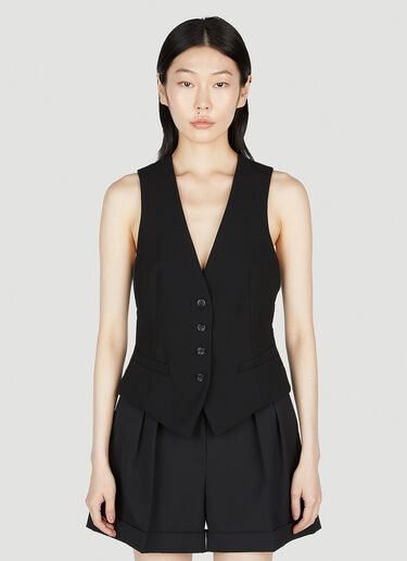 Max Mara Rodi Waistcoat Black max0253027