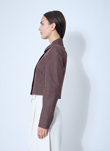 Max Mara Tailored Carpa Jacket Brown max0260027