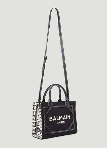 Balmain B-Army Monogram Small Tote Bag Black bln0253029