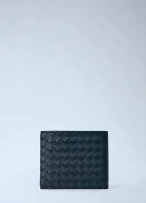 Bottega Veneta Intrecciato Piccolo Bi-Fold Wallet Black bov0164003