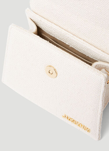 Jacquemus Le Chiquito Moyen Handbag Cream jac0254076