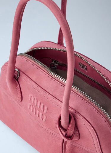 LN-CC® - Miu Miu: Nappa Vivant Handbag - Pink Miu Miu Nappa Vivant Handbag Pink miu0266028