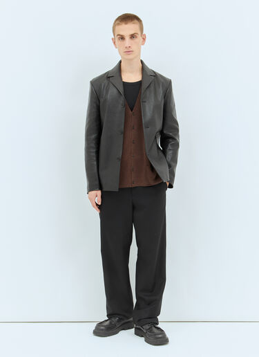 The Row Tarik Vest Brown row0158005