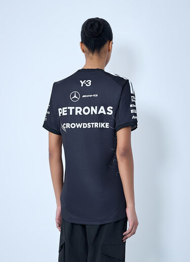 Y-3 Graphic Print Logo T-Shirt Black yyy0364073