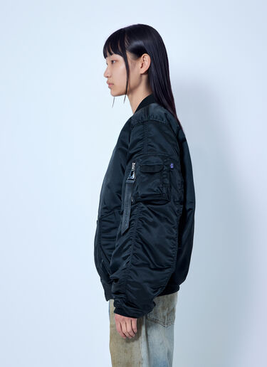 LN-CC® - Alpha Industries: MA-1 UV Oversidez Bomber Jacket - Black Alpha Industries MA-1 UV Oversidez Bomber Jacket Black alp0366005