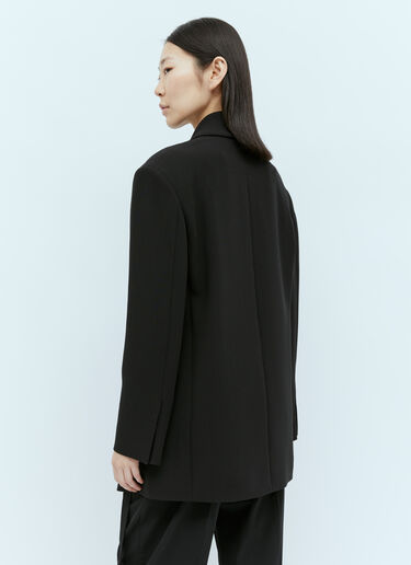 The Row Diomede Wool Blazer Black row0253018