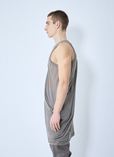 Rick Owens Draped Tank Top Beige ric0159032