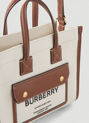 Burberry Freya Mini Shoulder Bag Beige bur0246023
