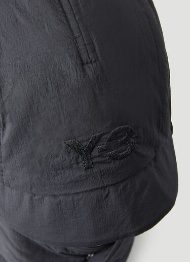 Y-3 Logo Motif Balaclava Black yyy0345006
