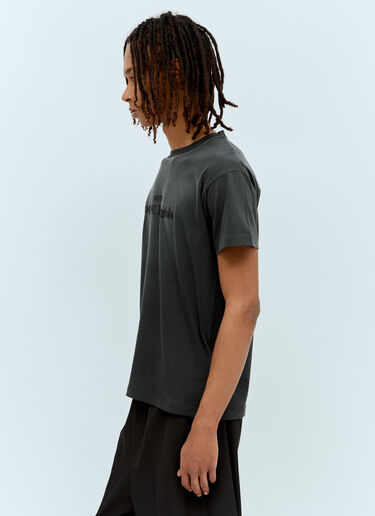 Maison Margiela リバースロゴTシャツ ブラック mla0155009