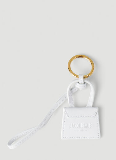 Jacquemus Le Porte Clé Pichoto Keyring White jac0246089