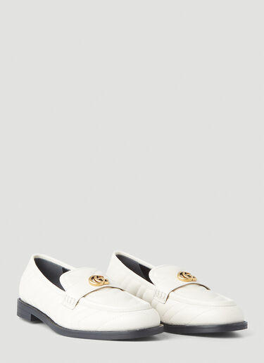 Gucci Marmont 马特拉斯乐福鞋 白色 guc0247121