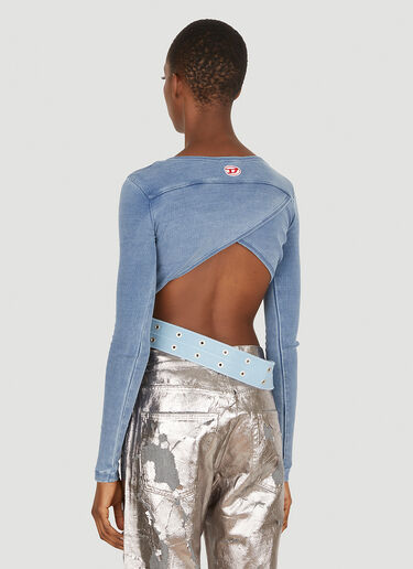 T-Hildy Long Sleeve Top Diesel T-Hildy Long Sleeve Top Blue dsl0250006