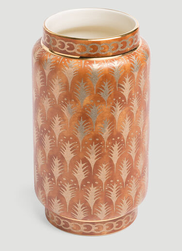 L'Objet Fortuny Piumette Medium Vase Orange wps0639526