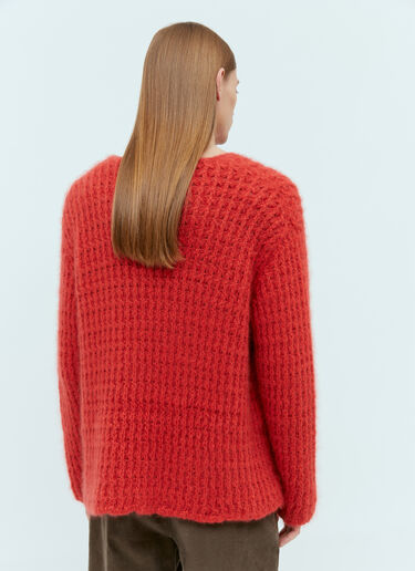 The Row Olen Cashmere Sweater Red row0154007