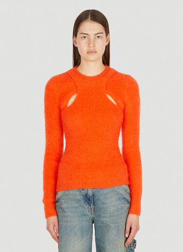 Isabel Marant Alford Sweater Orange ibm0250003