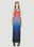 Bao Bao Issey Miyake Mesh Tank Maxi Dress Silver bao0248007