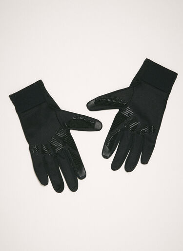 Logo Print Run Gloves Y-3 Logo Print Run Gloves Black yyy0158031