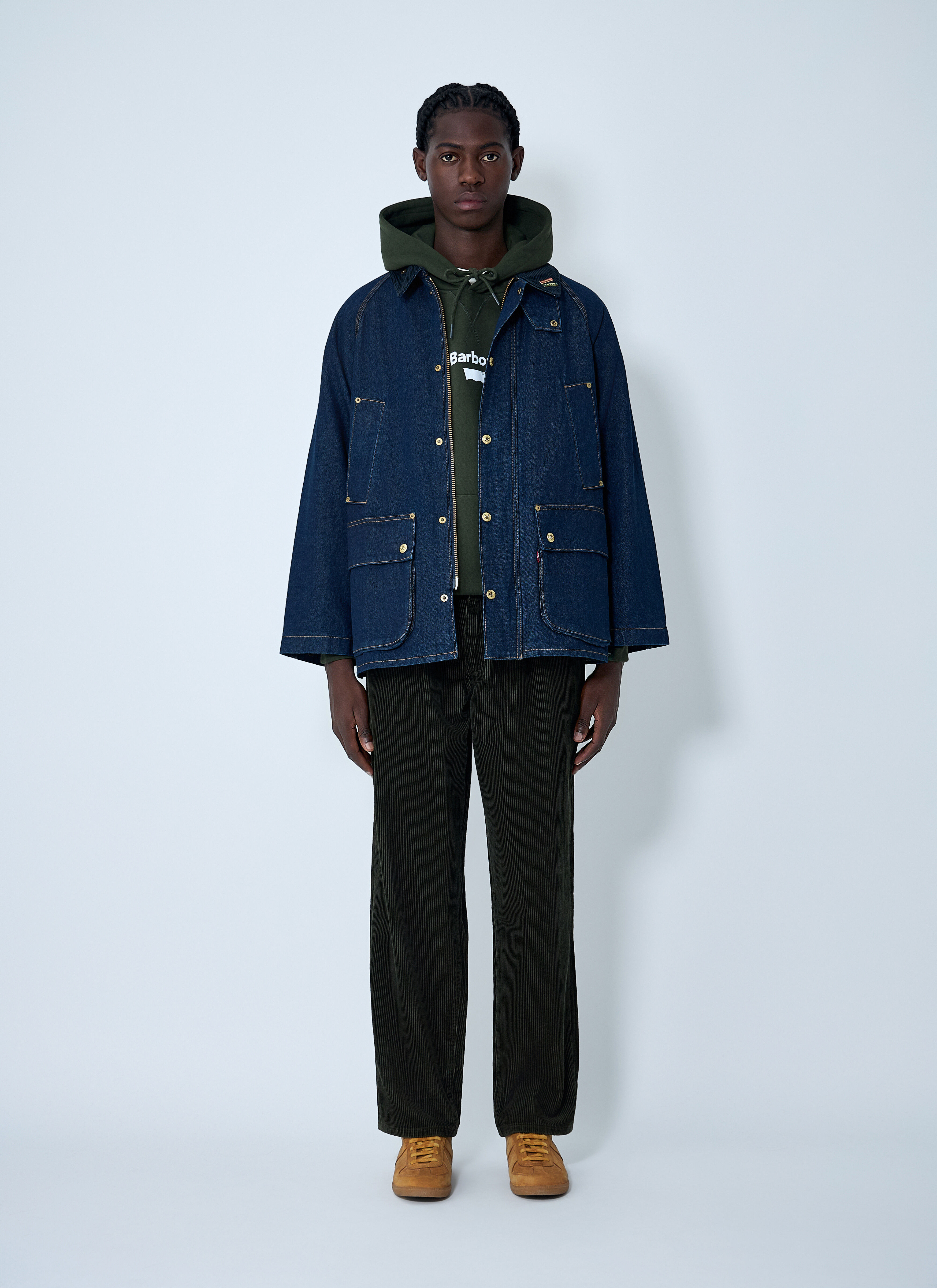 Levi's x Barbour Men's' Bedale Jacket in Blue | LN-CC®