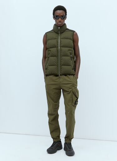 Stone Island Cargo Track Pants Green sto0154069