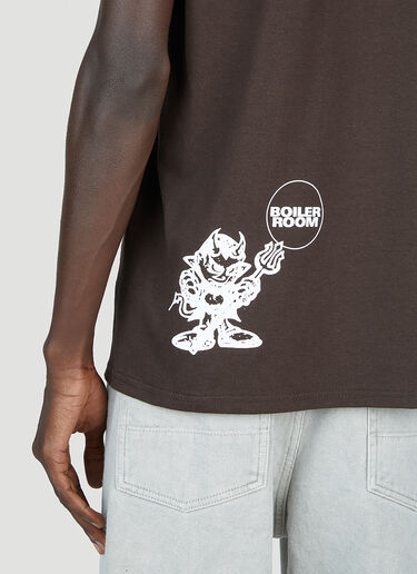 Boiler Room Exorcist T-Shirt Brown bor0153013