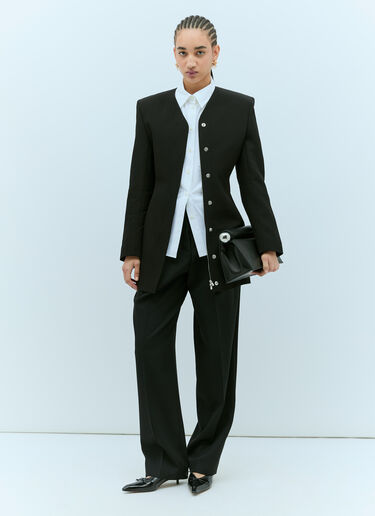 Jacquemus Les Slingbacks Cubisto 高跟鞋 黑色 jac0256043
