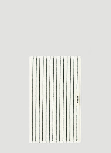 Tekla Core Striped Hand Towel White tek0353003