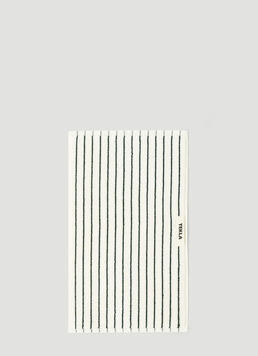 Core Striped Hand Towel Tekla Core Striped Hand Towel White tek0353003