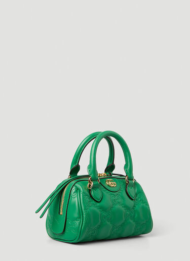 Gucci Debossed GG Shoulder Bag Green guc0250157