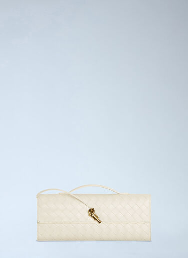 Bottega Veneta Andiamo 长款手拿包 白色 bov0257044